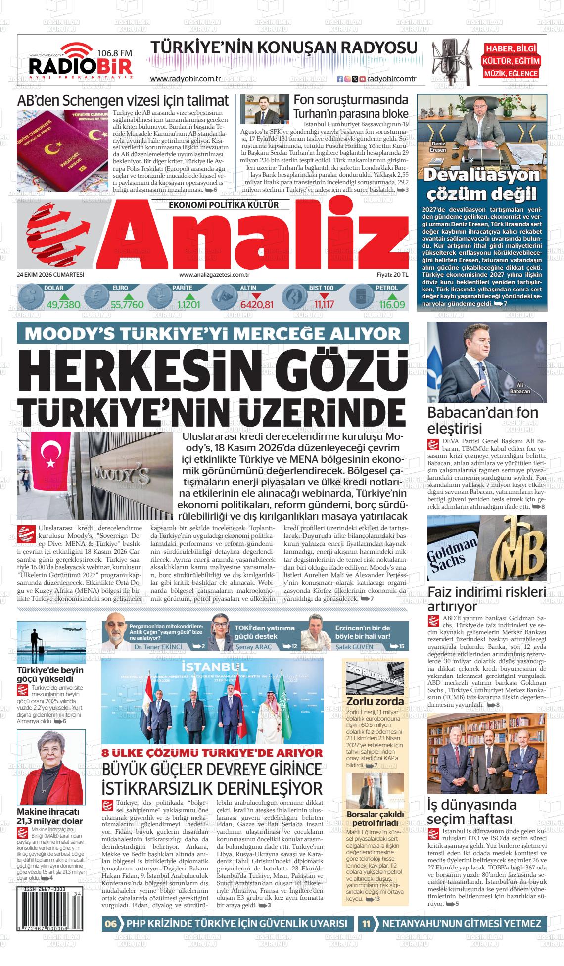 ANALİZ