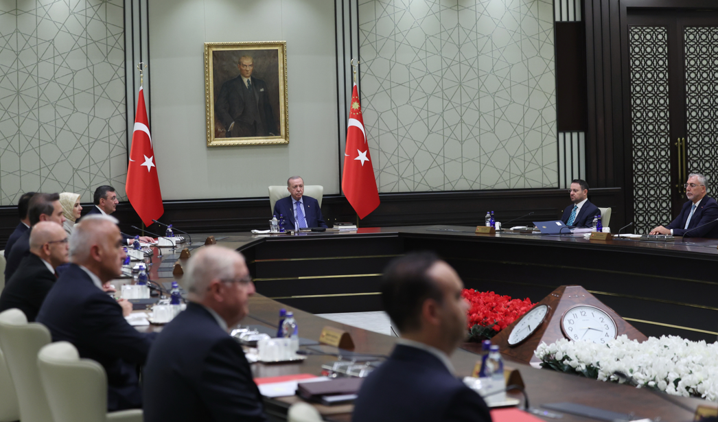 Cumhurbaşkanı Erdoğan başkanlığında Kabine toplandı
