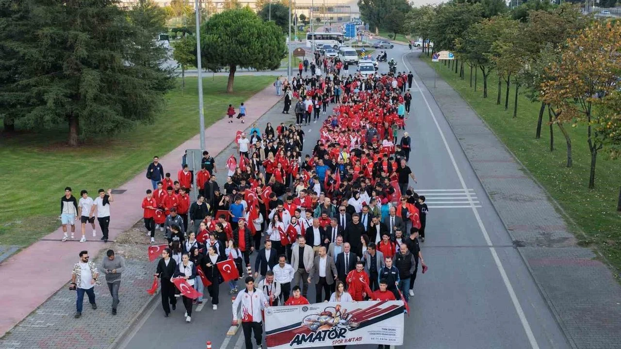 Samsun’da Amatör Spor Haftası coşkuyla kutlandı