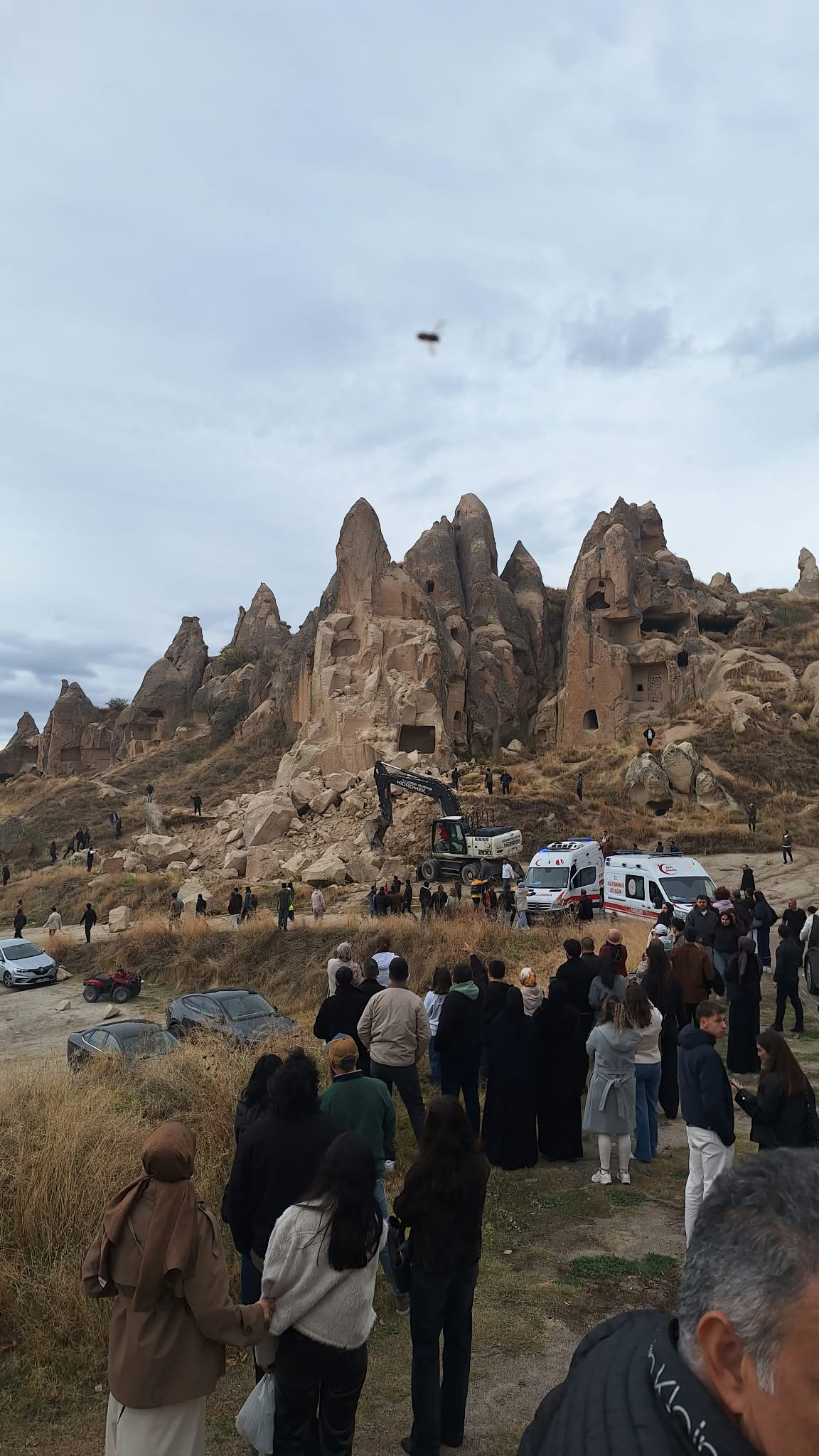Göreme’de peribacası faciası: 3 ölü, 5 yaralı