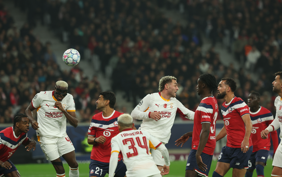 Galatasaray’dan Lille deplasmanında 4 gollü zafer!