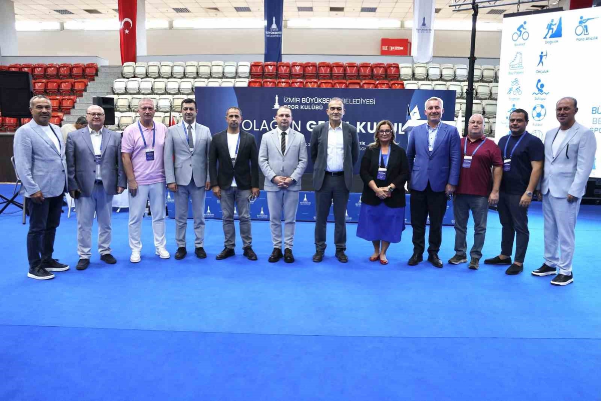 İzmir Büyükşehir Belediyesi Spor Kulübü’nde Berkhan Alptekin yeniden başkan seçildi