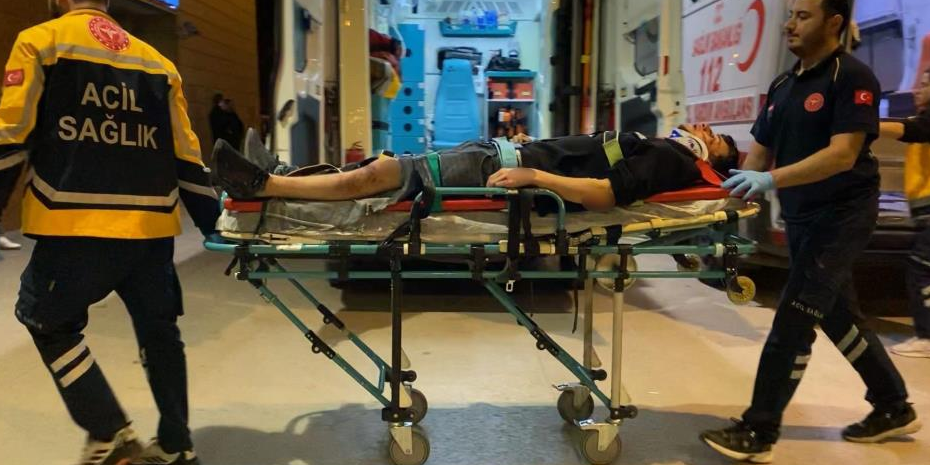 İnegöl’de motosiklet kazası: 2 kişi yaralandı