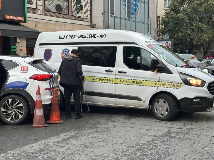 Sarıyer’de iş yerine silahlı saldırı: 1 yaralı